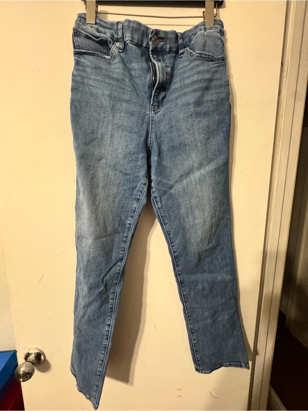 Express Women's Light Blue Skinny Jeans
